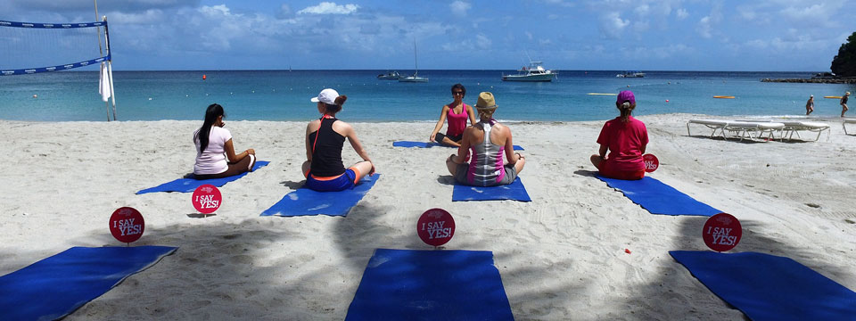 Yoga on the Beach