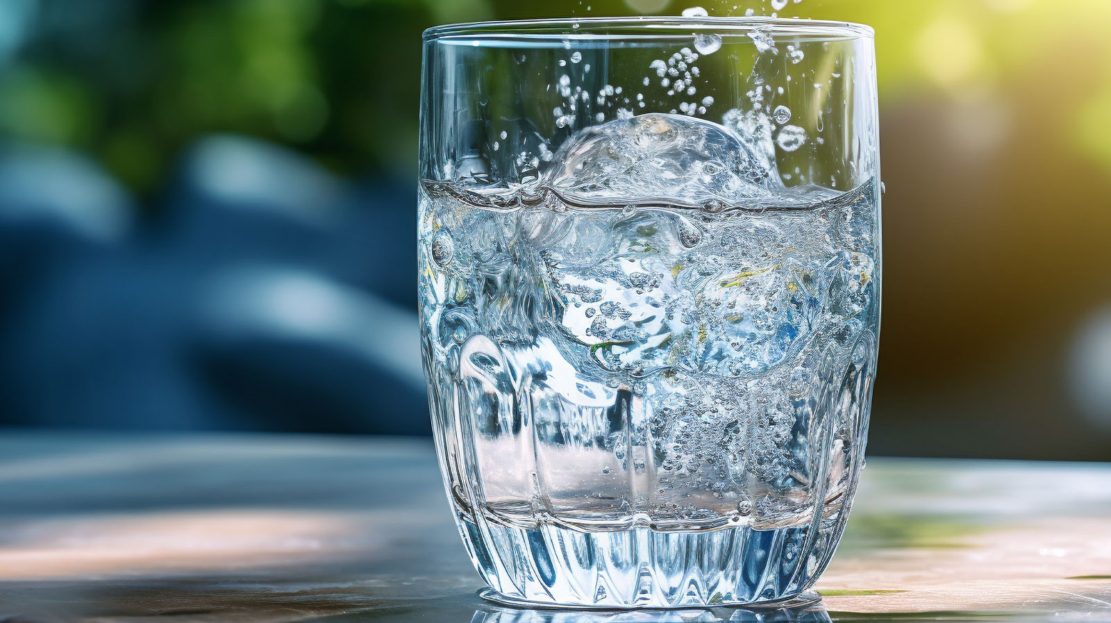 Glass of Iced water